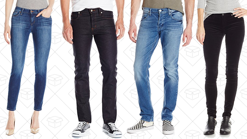 Illustration for article titled Today's Best Deals: Jeans, Dyson V6 Animal, Weather Radio, and More